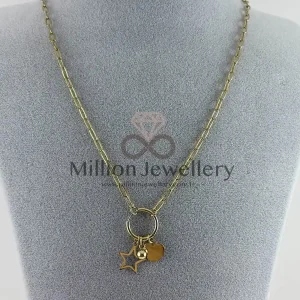 Çelik Kolye MJ-A00118